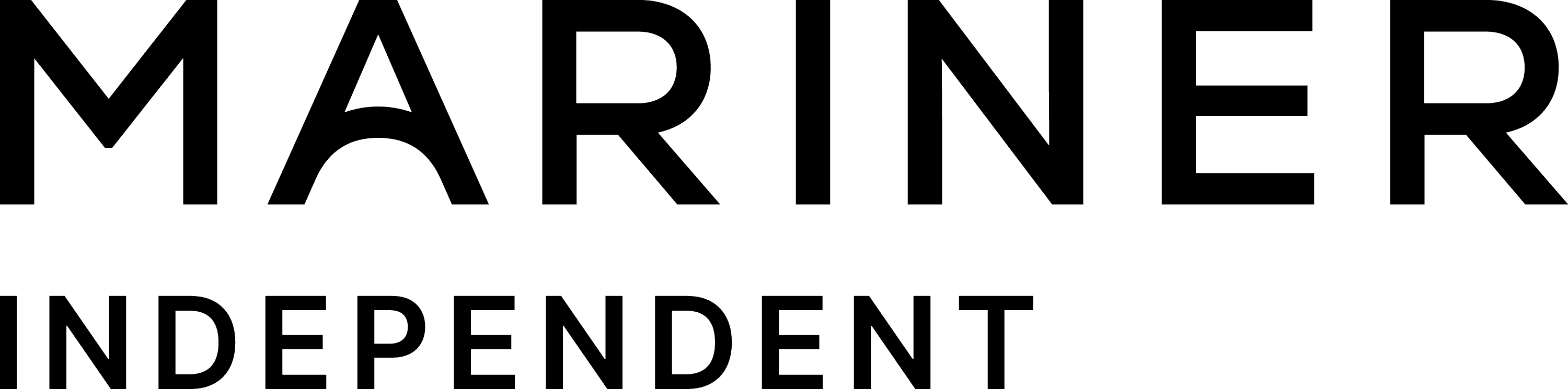 The image features the text "MARINER INDEPENDENT" in bold, uppercase letters. "MARINER" is written in larger font above "INDEPENDENT." Both words are centered on a white background.