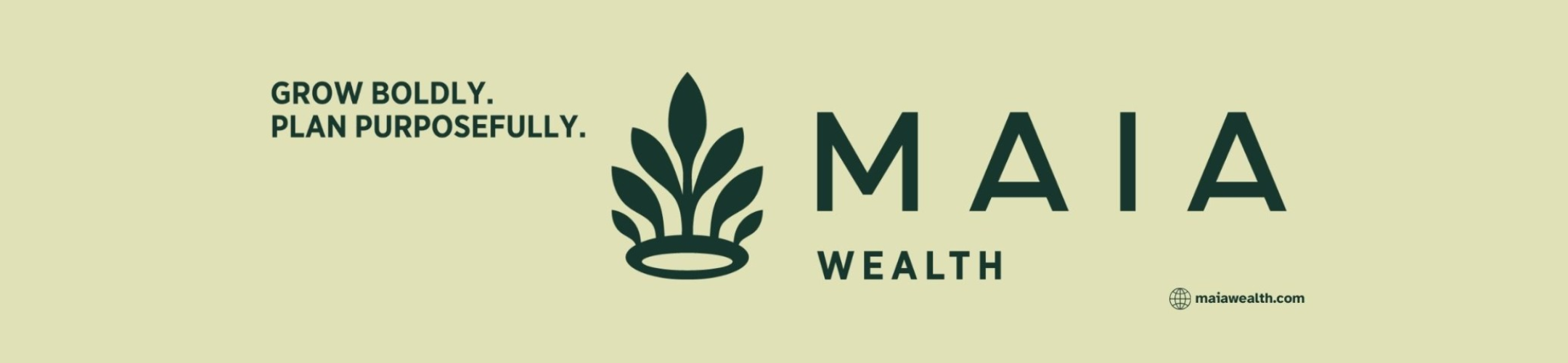 Light yellow banner with the words 